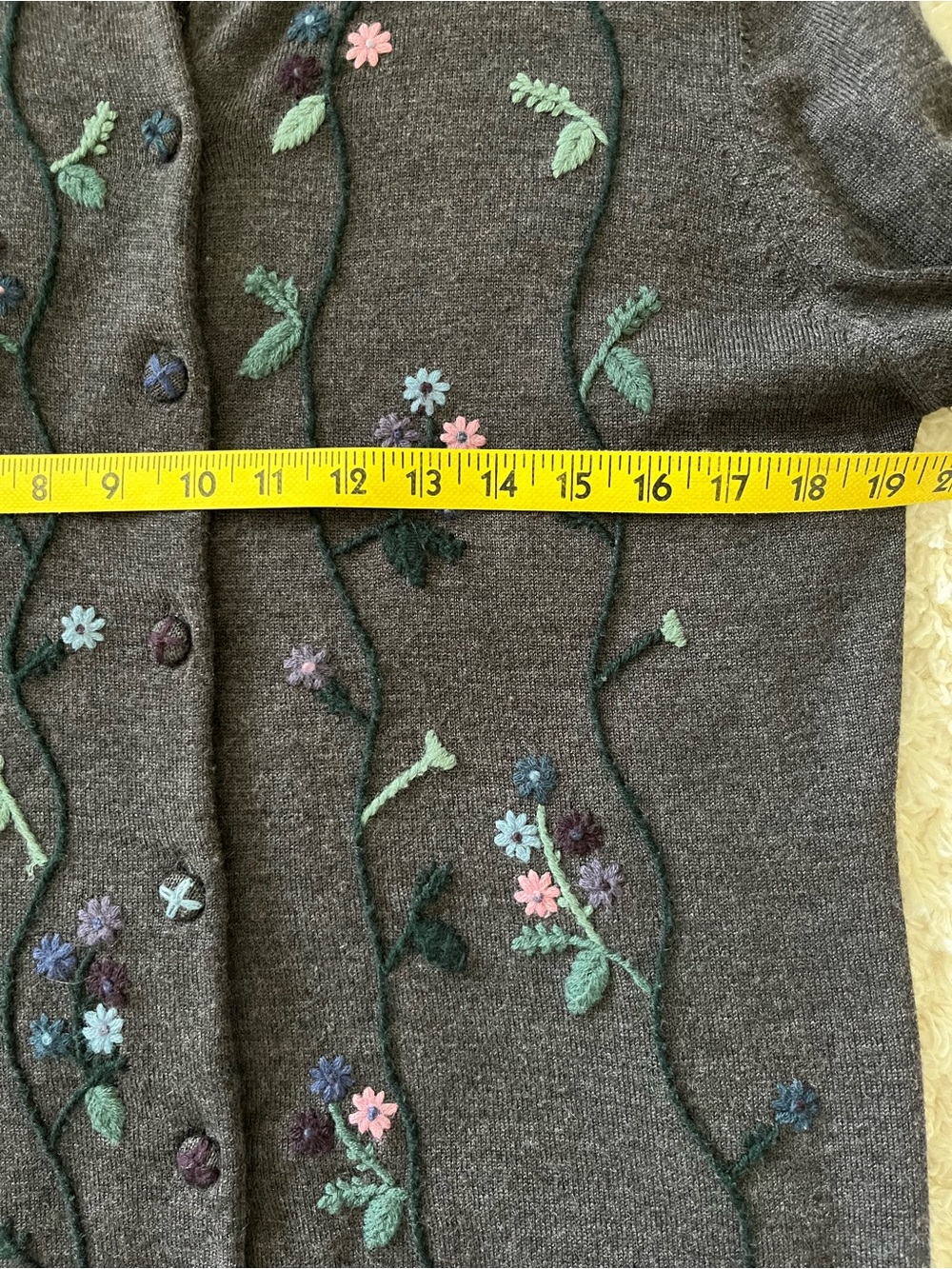 Embroidered Cardigan - Picture 5 of 5